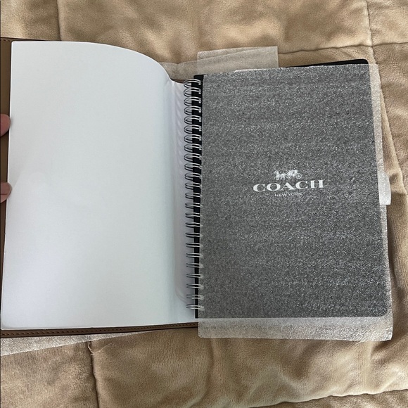 Coach Notebook In Signature Canvas - Picture 6 of 7